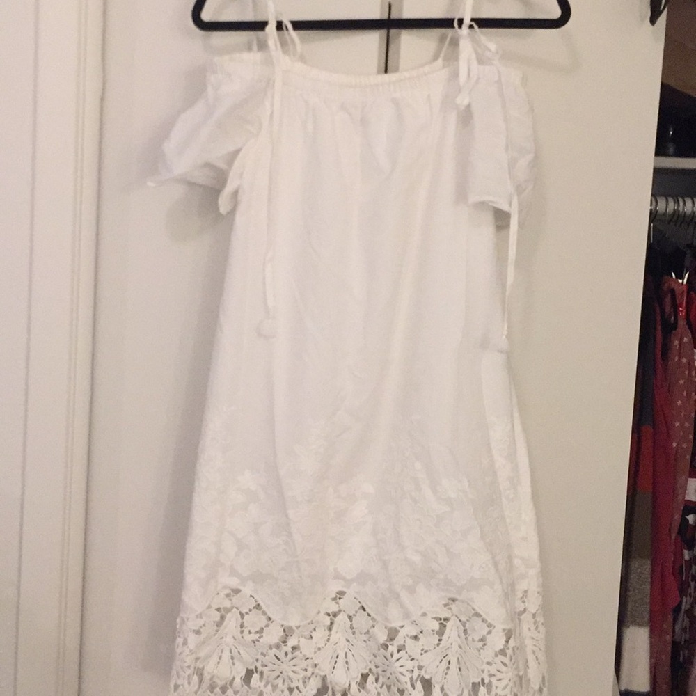 Madewell off the shoulder summer dress